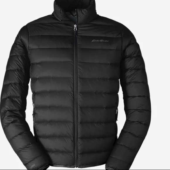 NWT Eddie Bauer Cirruslite Down Jacket - Black - Picture 3 of 11